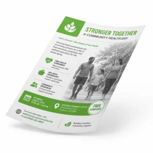 One & Two-Color Flyer